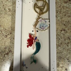 Disney- Little Mermaid clip on bag charm Keychain